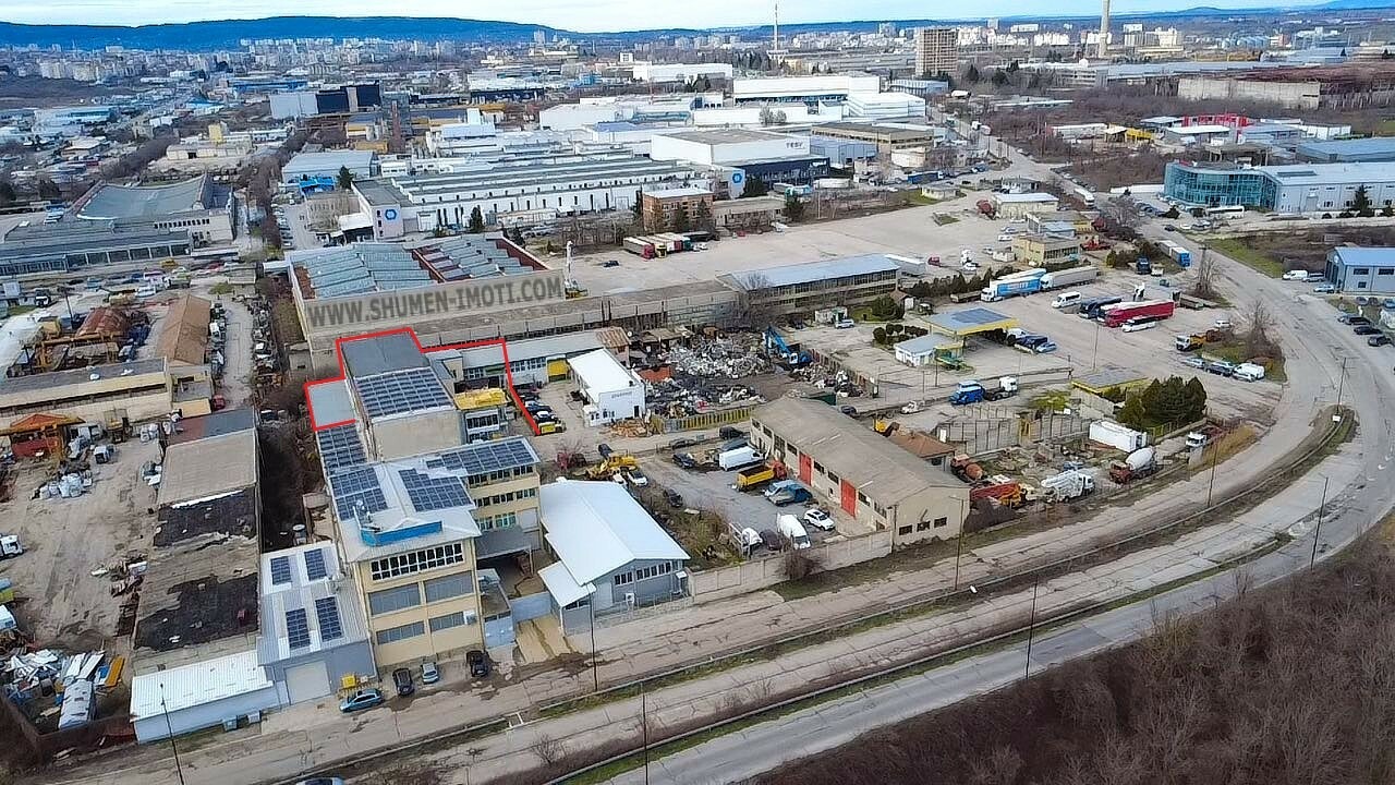 Продава ПРОМ. ПОМЕЩЕНИЕ, гр. Шумен, Промишлена зона, снимка 2 - Производствени сгради - 53601372