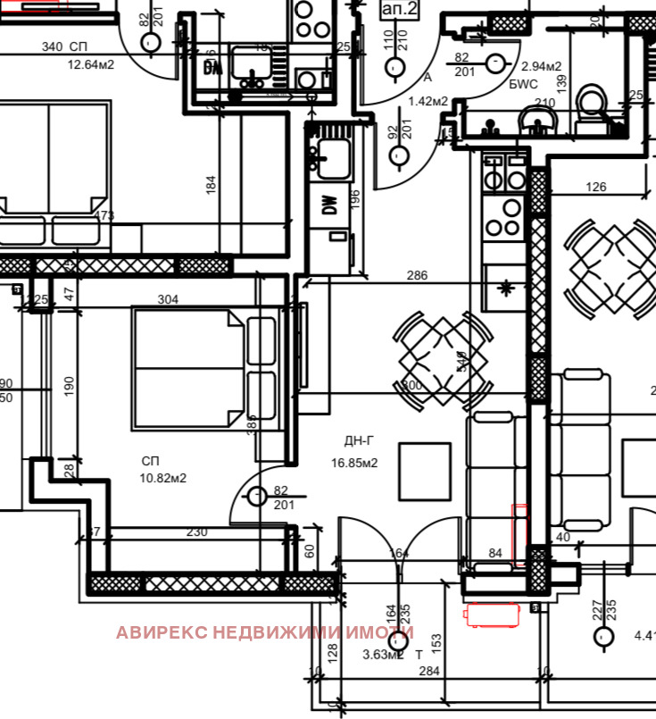 Продава 2-СТАЕН, гр. Пловдив, Христо Смирненски, снимка 2 - Aпартаменти - 47445196