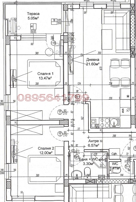 Продава 3-СТАЕН, гр. Пловдив, Остромила, снимка 6 - Апартаменти - 55087024