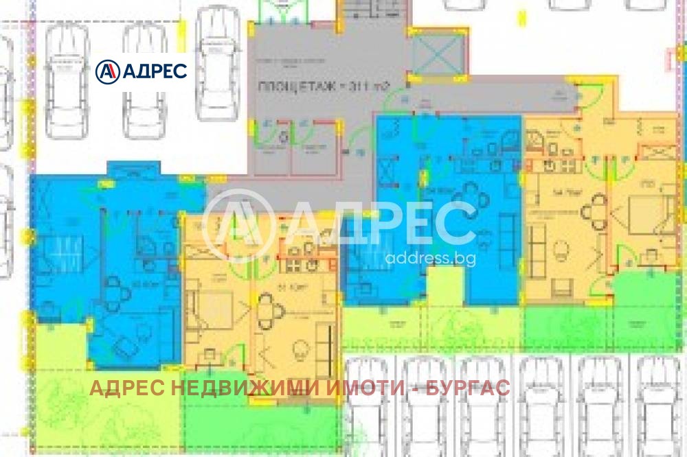 Продава 2-СТАЕН, гр. Бургас, област Бургас, снимка 3 - Апартаменти - 54029869