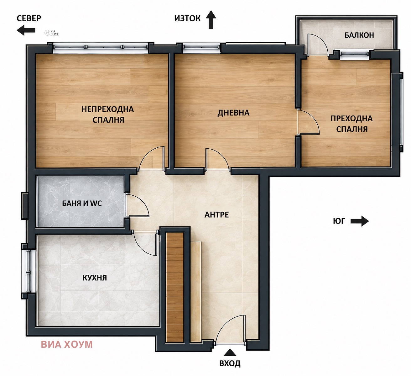 Продава 3-СТАЕН, гр. София, Изток, снимка 4 - Апартаменти - 56414504