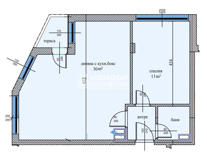 À venda  1 quarto Plovdiv , Centar , 69 m² | 27960543 - imagem [2]