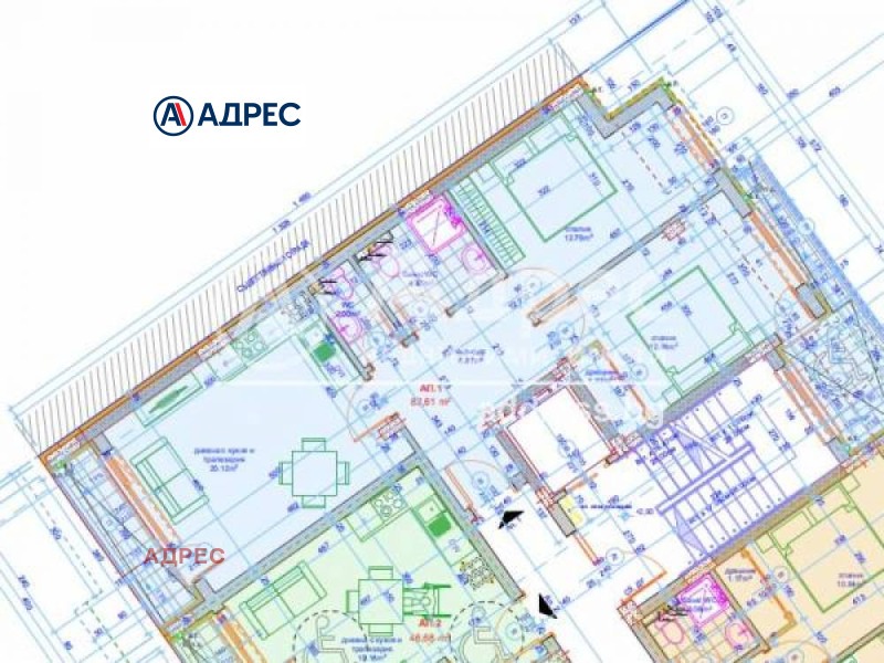 Продается  2 спальни Варна , Лятно кино Тракия , 98 кв.м | 65850218