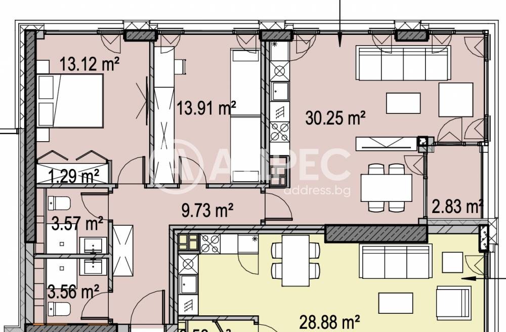 Продава 3-СТАЕН, гр. София, Дружба 1, снимка 2 - Апартаменти - 54679349