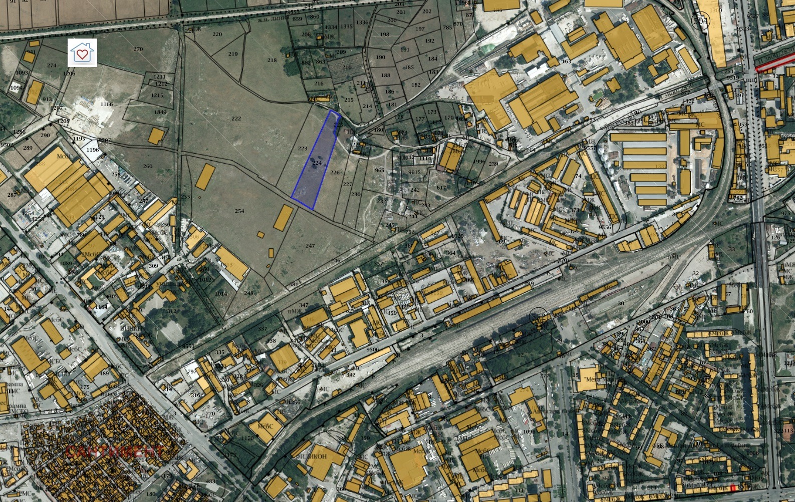 Продава ПАРЦЕЛ, гр. Пловдив, Индустриална зона - Север, снимка 2 - Парцели - 54040335