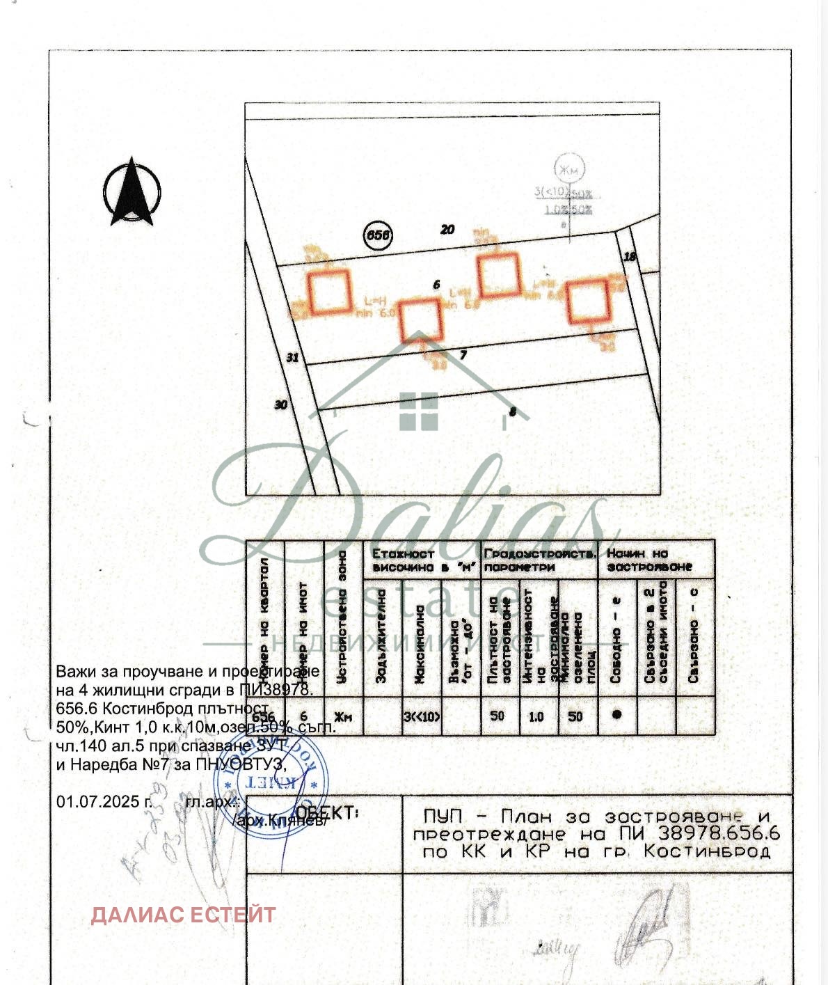 Продава ПАРЦЕЛ, гр. Костинброд, област София област