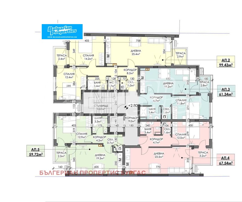 À venda  1 quarto Burgas , Sarafovo , 60 m² | 74791372 - imagem [2]
