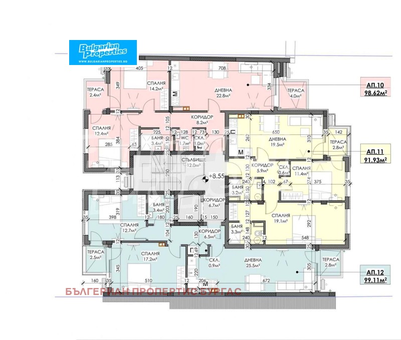Продава  2-стаен, град Бургас, Сарафово • 93 124 EUR • ID 11013888 — holmes.bg - [1] 