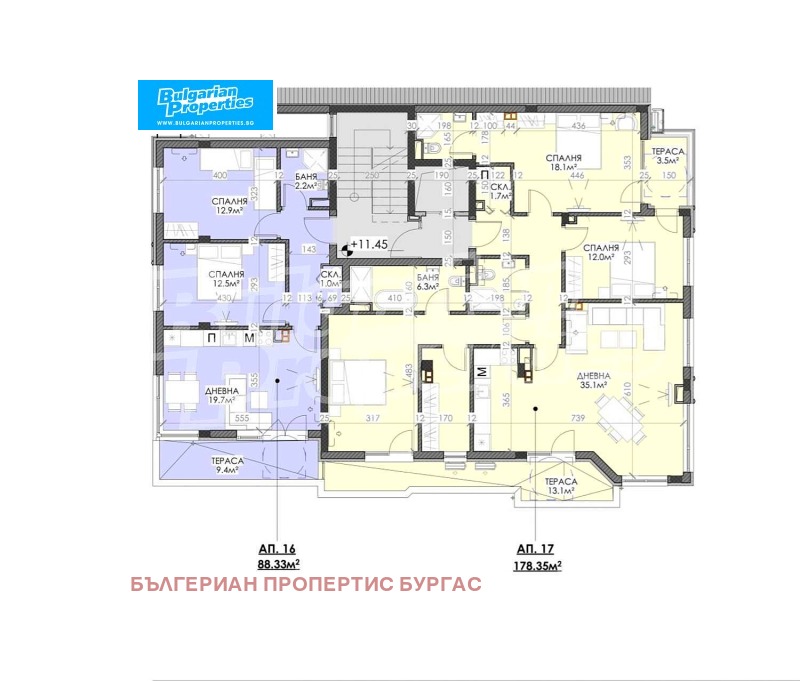 À venda  1 quarto Burgas , Sarafovo , 60 m² | 74791372 - imagem [9]
