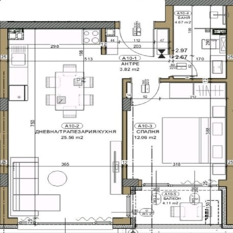 Продава 2-СТАЕН, гр. София, Малинова долина, снимка 5 - Апартаменти - 56432023