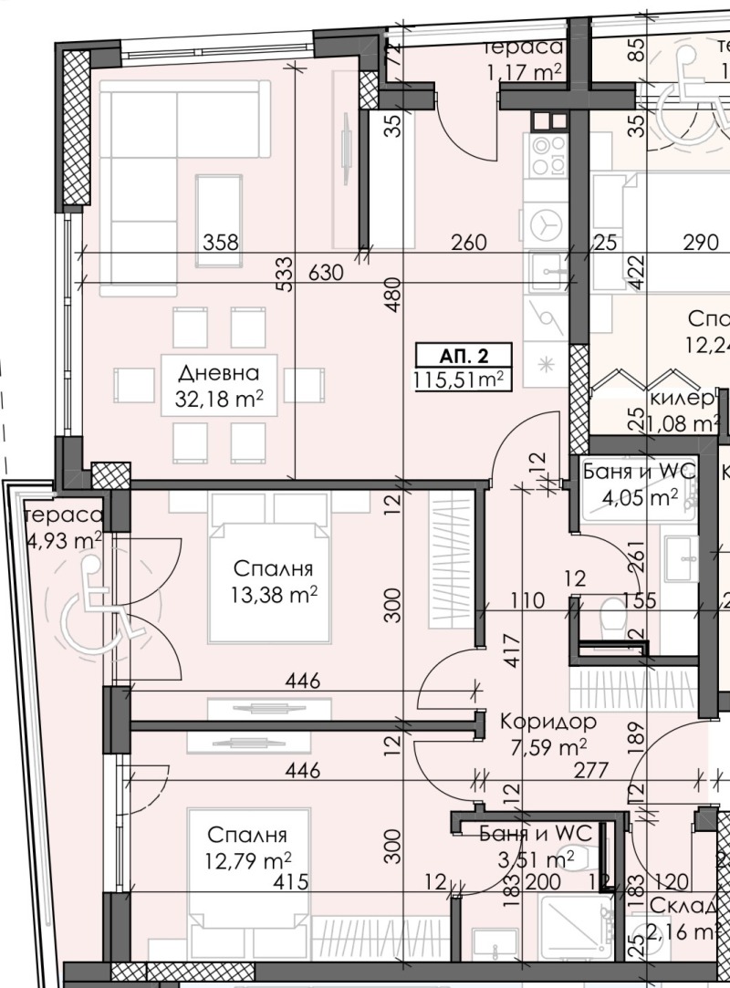 Продава  3-стаен град Пловдив , Каменица 1 , 116 кв.м | 89461725 - изображение [4]