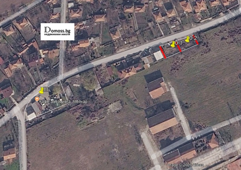 Продава ПАРЦЕЛ в област Кюстендил, гр. Кочериново - 770 кв.м / 30 000 € » 58 674.90 лв., ДОМОСС