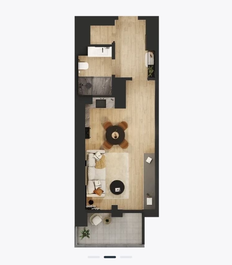 Продава 1-СТАЕН, гр. Варна, к.к. Чайка, снимка 4 - Апартаменти - 55597567