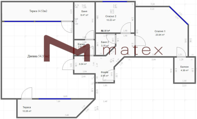 Продава  3-стаен град Варна , Гранд Мол , 174 кв.м | 41951516 - изображение [2]
