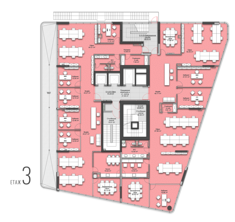 Продается  Офис София , Кръстова вада , 497 кв.м | 27386103 - изображение [5]