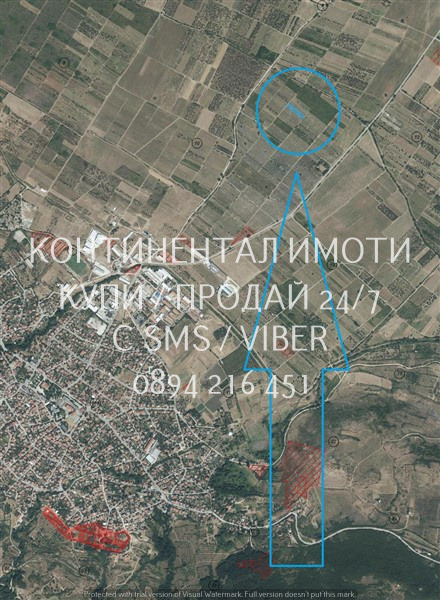 Продава ЗЕМЕДЕЛСКА ЗЕМЯ, гр. Куклен, област Пловдив, снимка 2 - Земеделска земя - 53360851