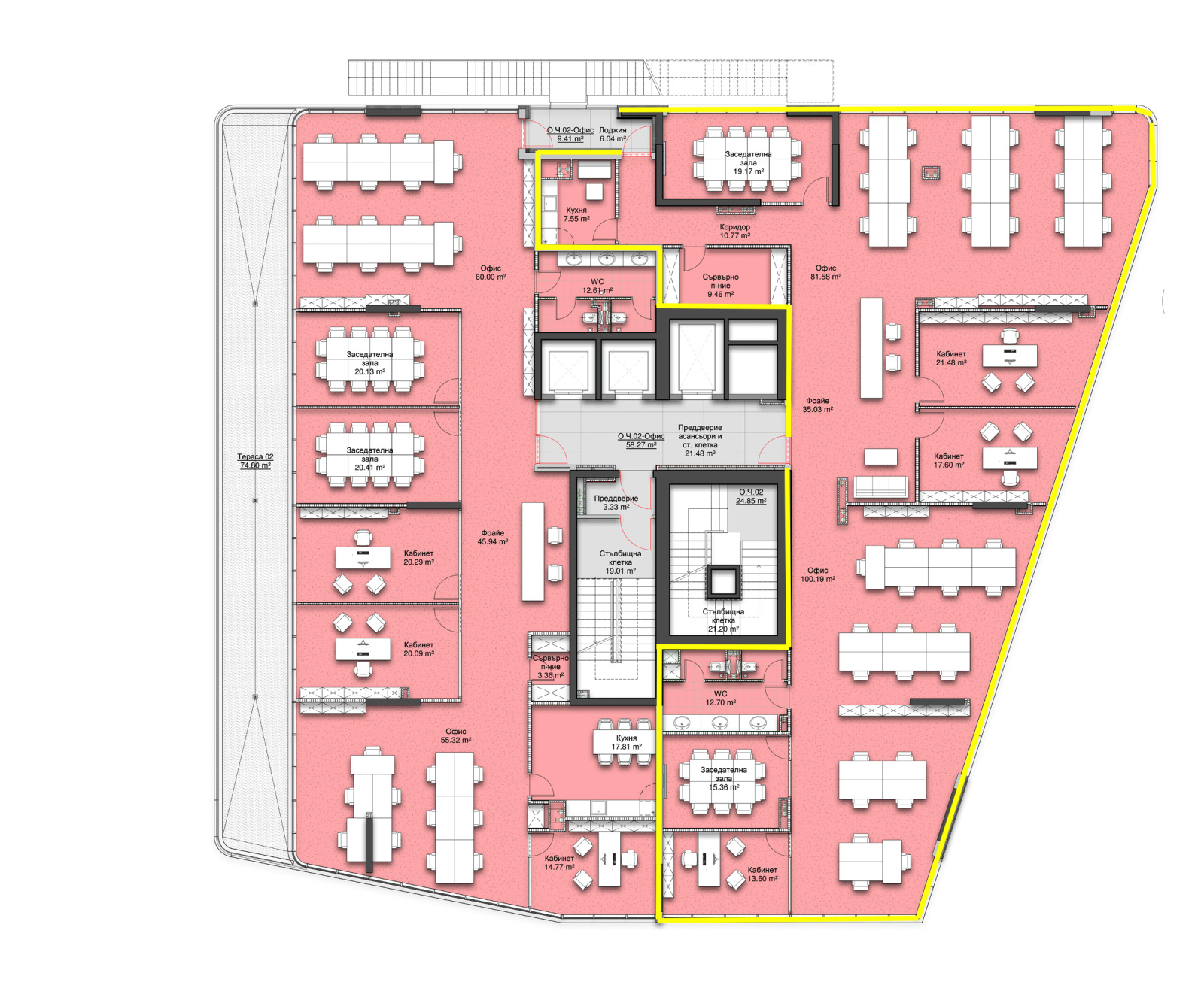 Продава ОФИС, гр. София, Кръстова вада, снимка 3 - Офиси - 38747601