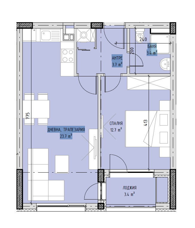 Продава  2-стаен град София , Малинова долина , 73 кв.м | 32316210