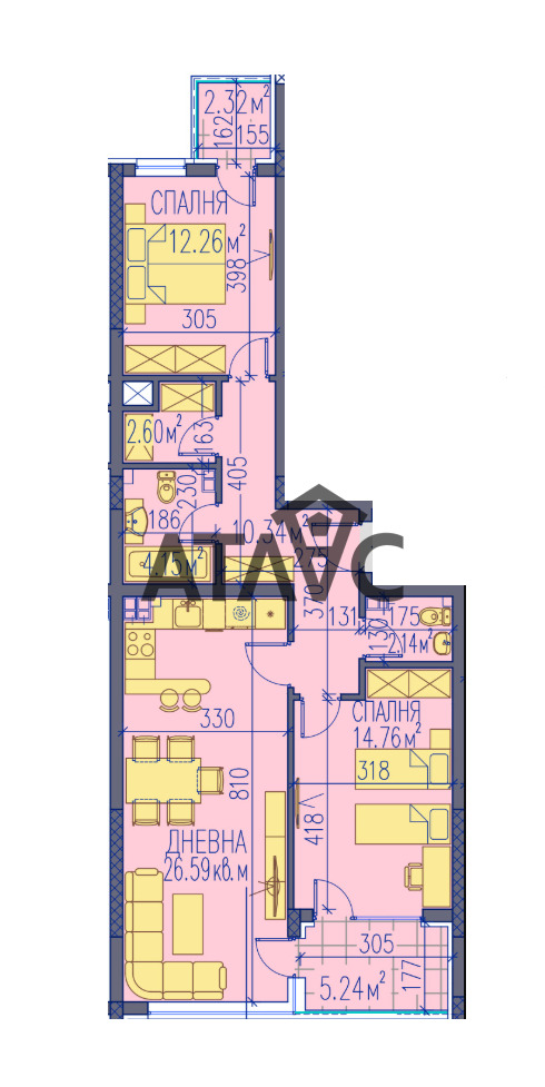Продава 3-СТАЕН, гр. Пловдив, Каменица 2, снимка 2 - Апартаменти - 52489113