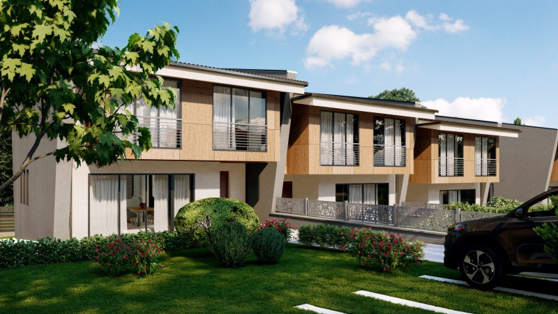 Продава КЪЩА, гр. София, с. Панчарево, снимка 2 - Къщи - 52858028