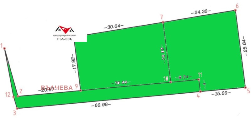 Продаја  Плот регион Пловдив , Хисарја , 1331 м2 | 86397078 - слика [6]