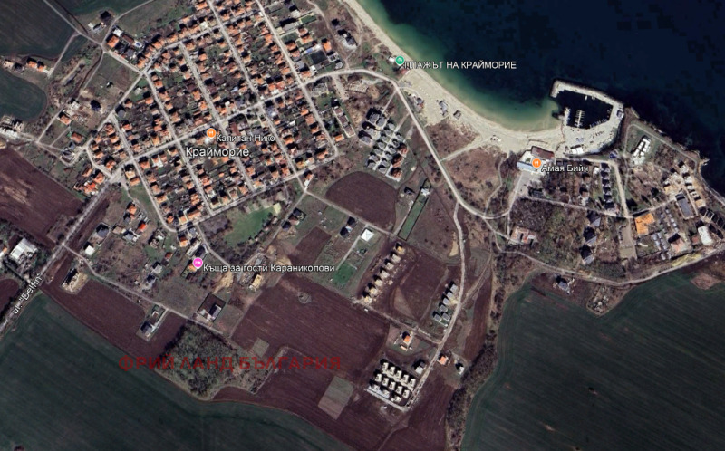 Продава  Парцел град Бургас , Крайморие , 1180 кв.м | 31518679