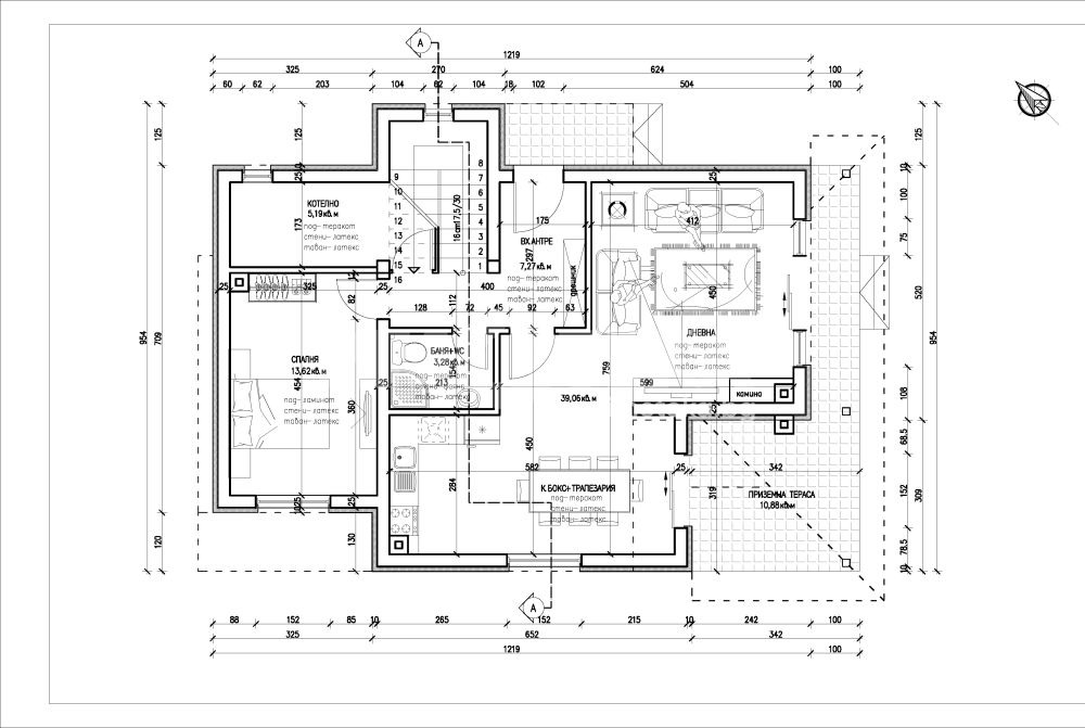 Продава КЪЩА, с. Гурмазово, област София област, снимка 2 - Къщи - 53204457