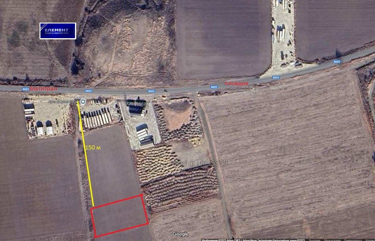 Продава ПАРЦЕЛ, гр. Пловдив, Индустриална зона - Юг