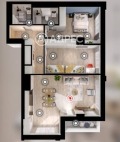 Продава 3-СТАЕН, град София, Дружба 1 • 347000 € / 678673.01 лв. • 40622455 2