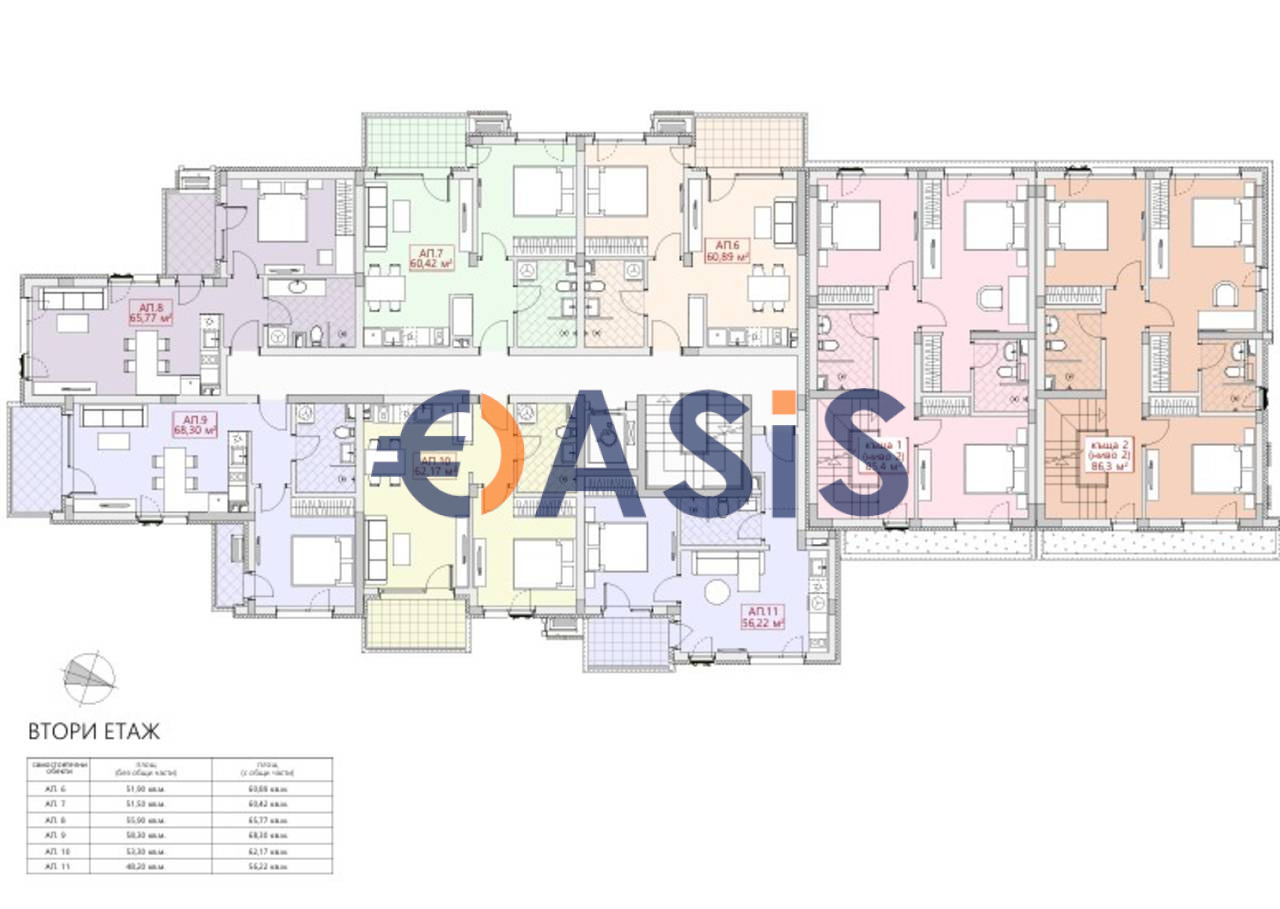 Продава 2-СТАЕН, гр. Несебър, област Бургас, снимка 14 - Апартаменти - 54232777