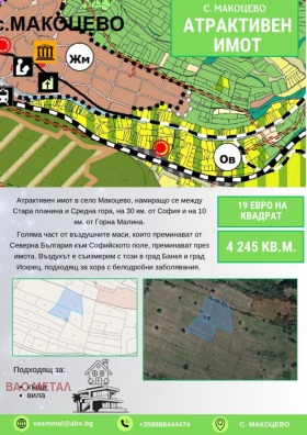 Продава Парцел