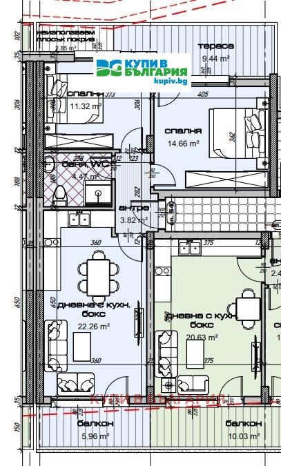 На продаж  2 спальні Варна , Изгрев , 106 кв.м | 51724158 - зображення [2]