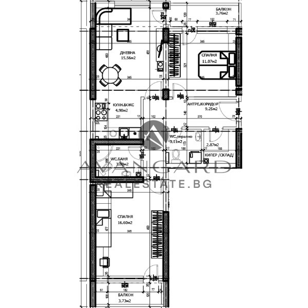 Продава 3-СТАЕН, гр. Пловдив, Тракия, снимка 9 - Апартаменти - 53770752