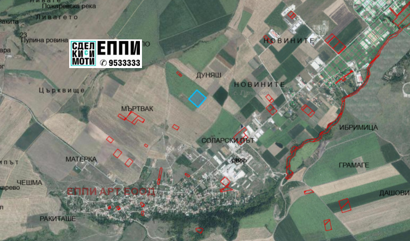 À vendre  Parcelle région Sofia , Gourmazovo , 15295 m² | 93330947