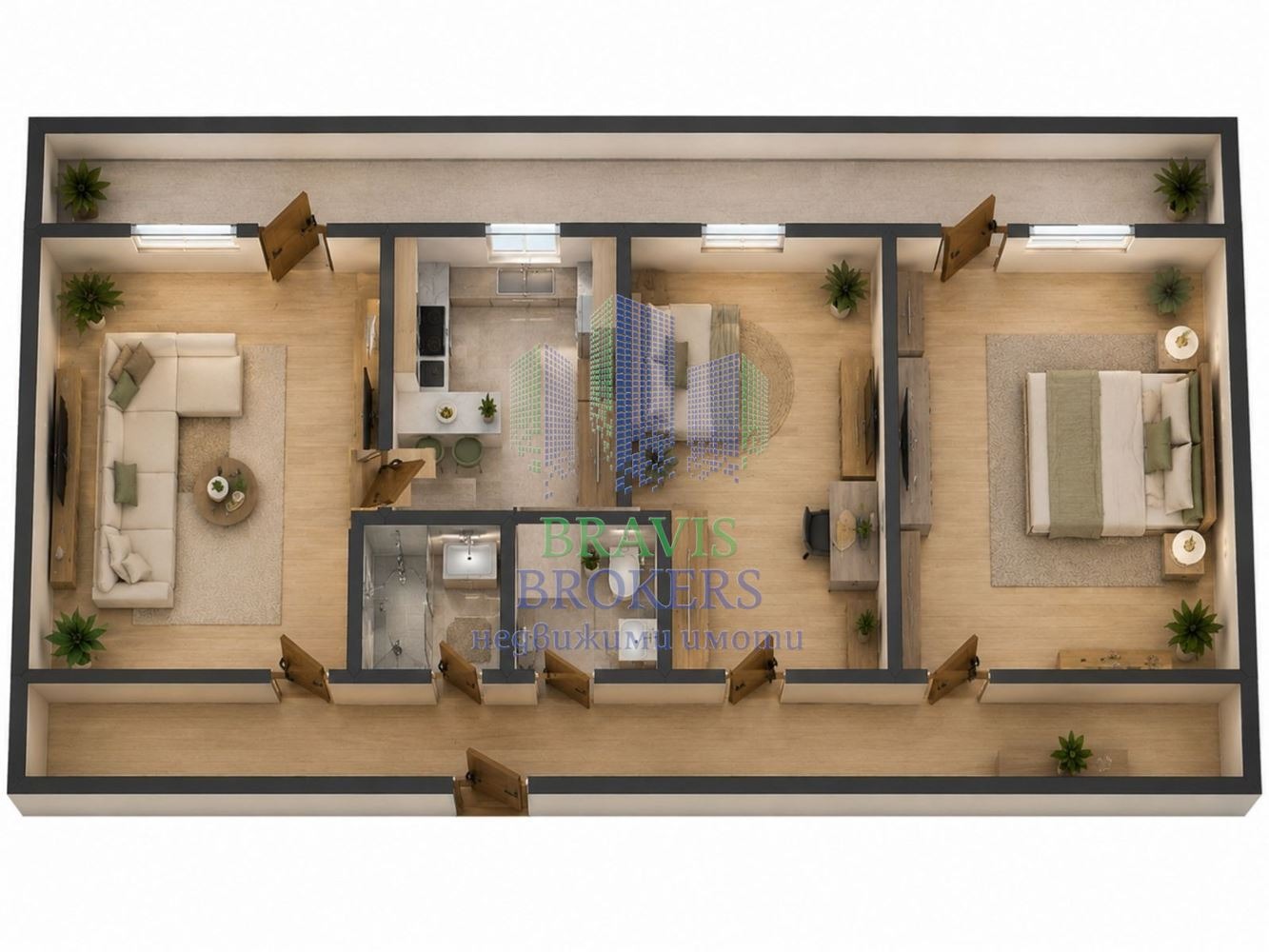 Продава 3-СТАЕН, гр. Варна, Младост 2, снимка 3 - Апартаменти - 55627714