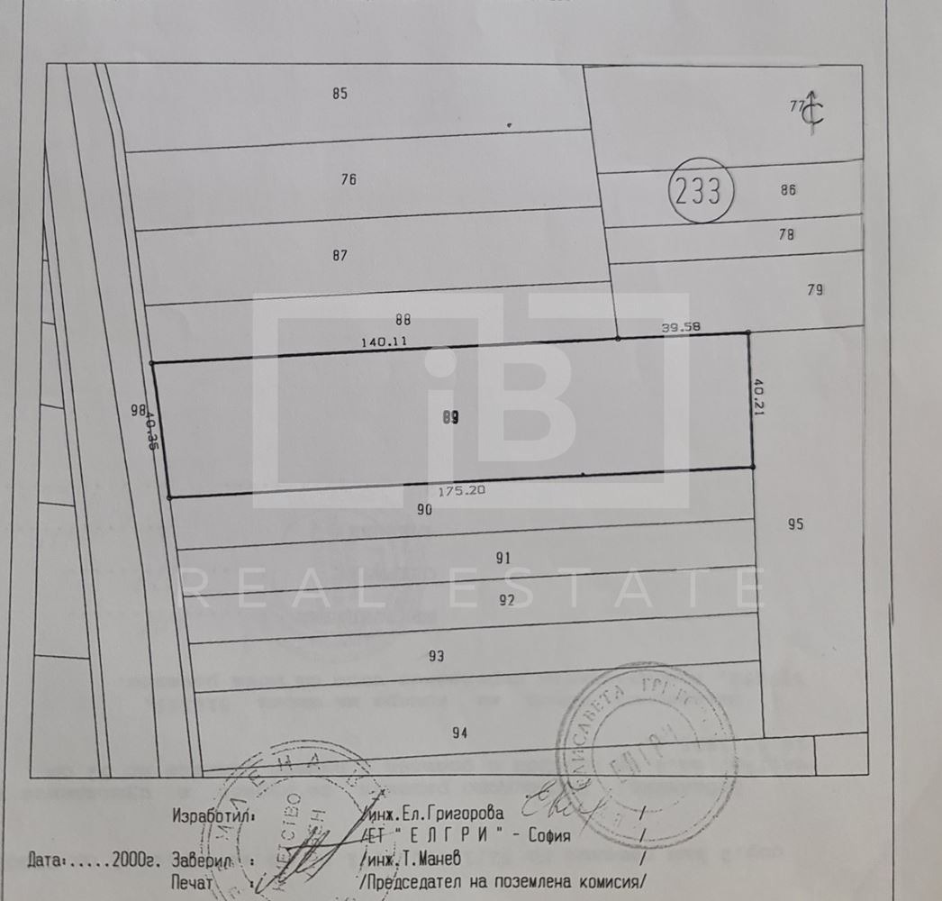 Продава ПАРЦЕЛ, гр. София, с. Лозен
