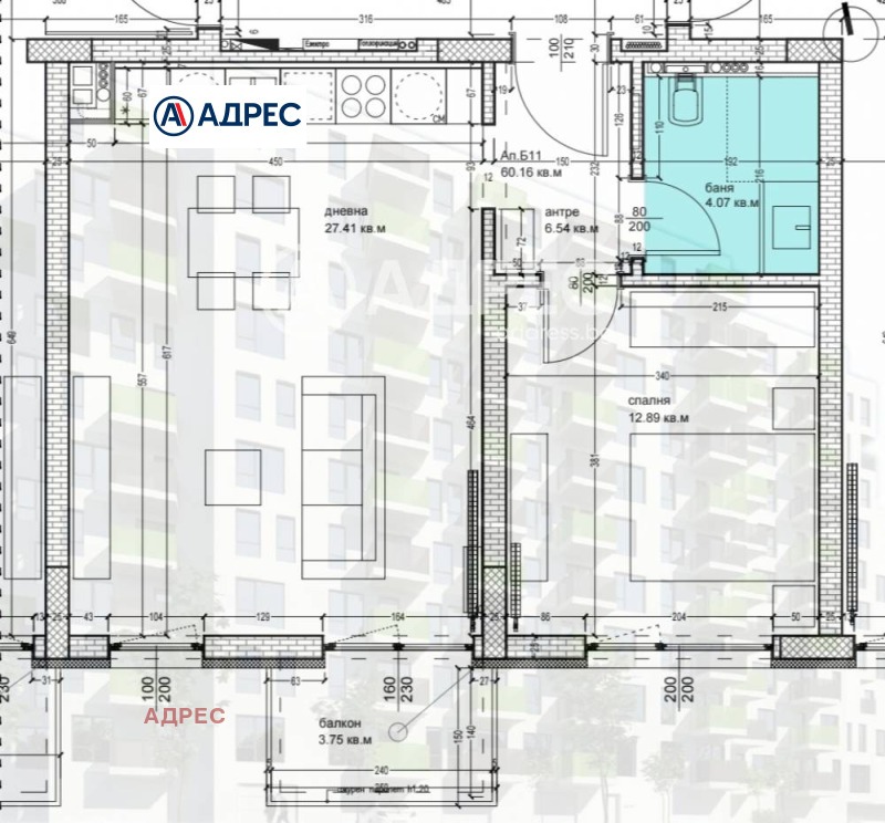 À venda  1 quarto Varna , Vazrajdane 1 , 77 m² | 74057984 - imagem [3]