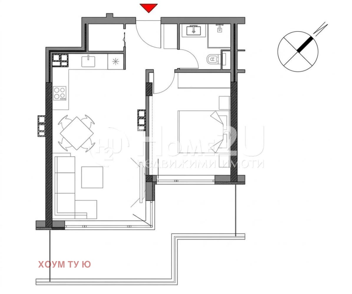 Продава 2-СТАЕН, гр. София, Павлово, снимка 9 - Апартаменти - 53943924