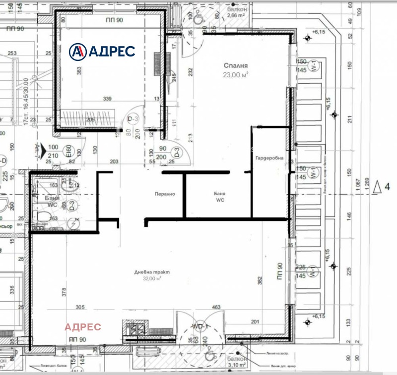 Продава 3-СТАЕН в град Варна, Център - 122 кв.м / 250 000 € » 488 957.50 лв., АДРЕС