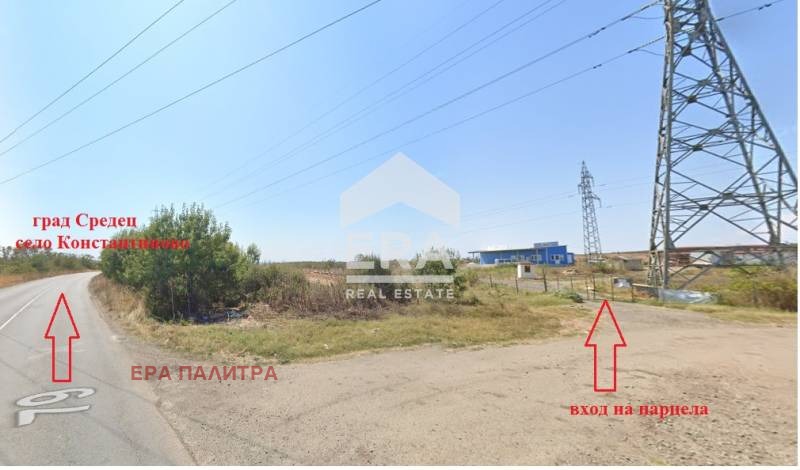 Продава ПАРЦЕЛ, с. Константиново, област Бургас, снимка 3 - Парцели - 49474938