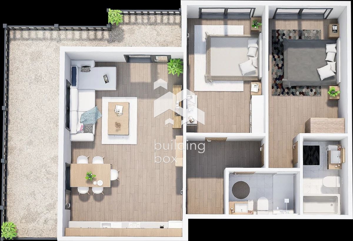 Продава 3-СТАЕН, гр. Пловдив, Христо Смирненски, снимка 3 - Апартаменти - 54564166