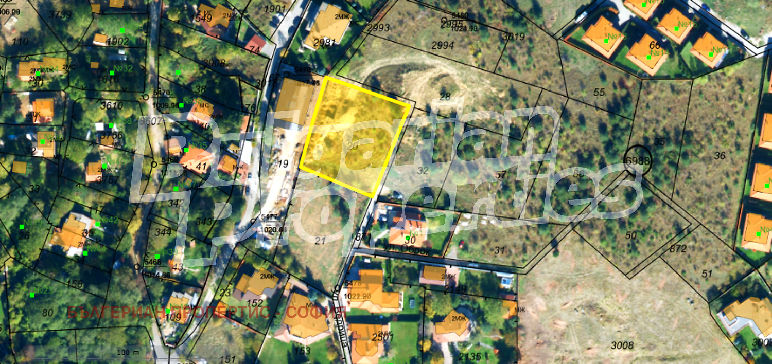 Продава ПАРЦЕЛ, гр. София, с. Бистрица, снимка 6 - Парцели - 54409378