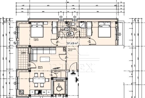 En venta  2 dormitorios Plovdiv , Proslav , 90 metros cuadrados | 40961880 - imagen [2]