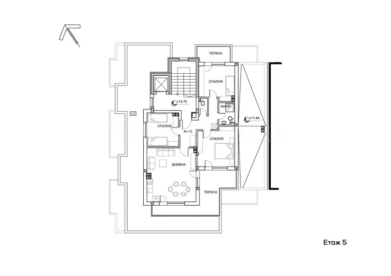 Продава 4-СТАЕН в град София, Малинова долина - 141 кв.м / 311 450 € » 609 143.25 лв., СТОУНХАРД ПРЕМИЪР СОФИЯ