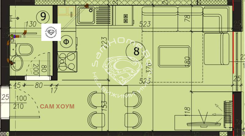 À venda  Estúdio Varna , Vladislav Varnentchik 1 , 33 m² | 13559125 - imagem [3]