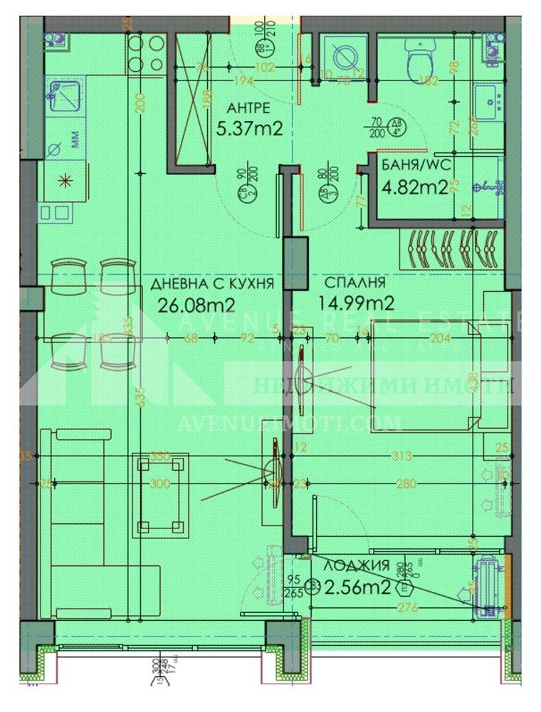 Na sprzedaż  1 sypialnia Plowdiw , Trakija , 78 mkw | 94291153 - obraz [2]