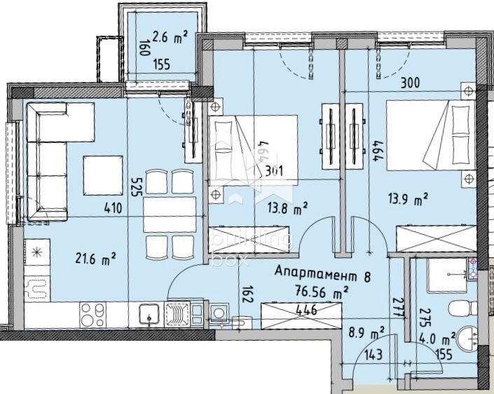 Продава 3-СТАЕН, гр. София, Витоша, снимка 5 - Aпартаменти - 48065073