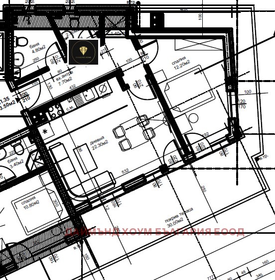 Продава 2-СТАЕН, гр. Пловдив, Коматевски възел, снимка 2 - Aпартаменти - 48701573