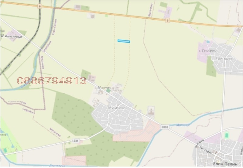 Продава ЗЕМЕДЕЛСКА ЗЕМЯ, с. Мусачево, област София област, снимка 10 - Земеделска земя - 52779767