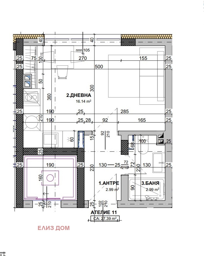 Продава 1-СТАЕН, гр. Варна, Виница, снимка 9 - Апартаменти - 52330474